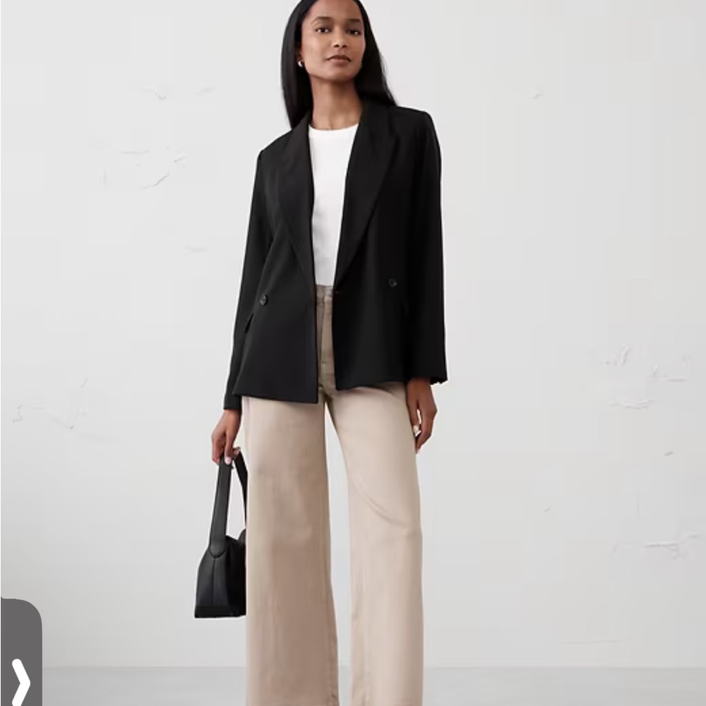 Banana Republic Factory Black Blazer
